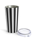 Old Money Stripe Travel Mug Tumbler 20oz