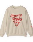 A Happy Day Coquette Bow Crewneck Sweatshirt