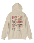 Retro Santa Hoodie Christmas Xmas Sweatshirt