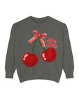 Cherries Mon Cheri Coquette Bow Sweatshirt