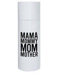 Skinny Tumbler with Straw - Mama