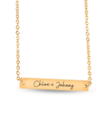 Personalized Bar Necklace