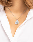 Personalized Heart Necklace