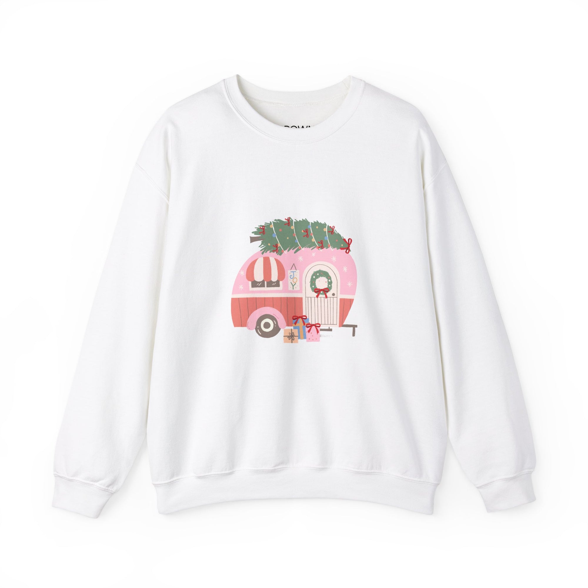 Christmas Checklist Front + Back Crewneck Sweatshirt