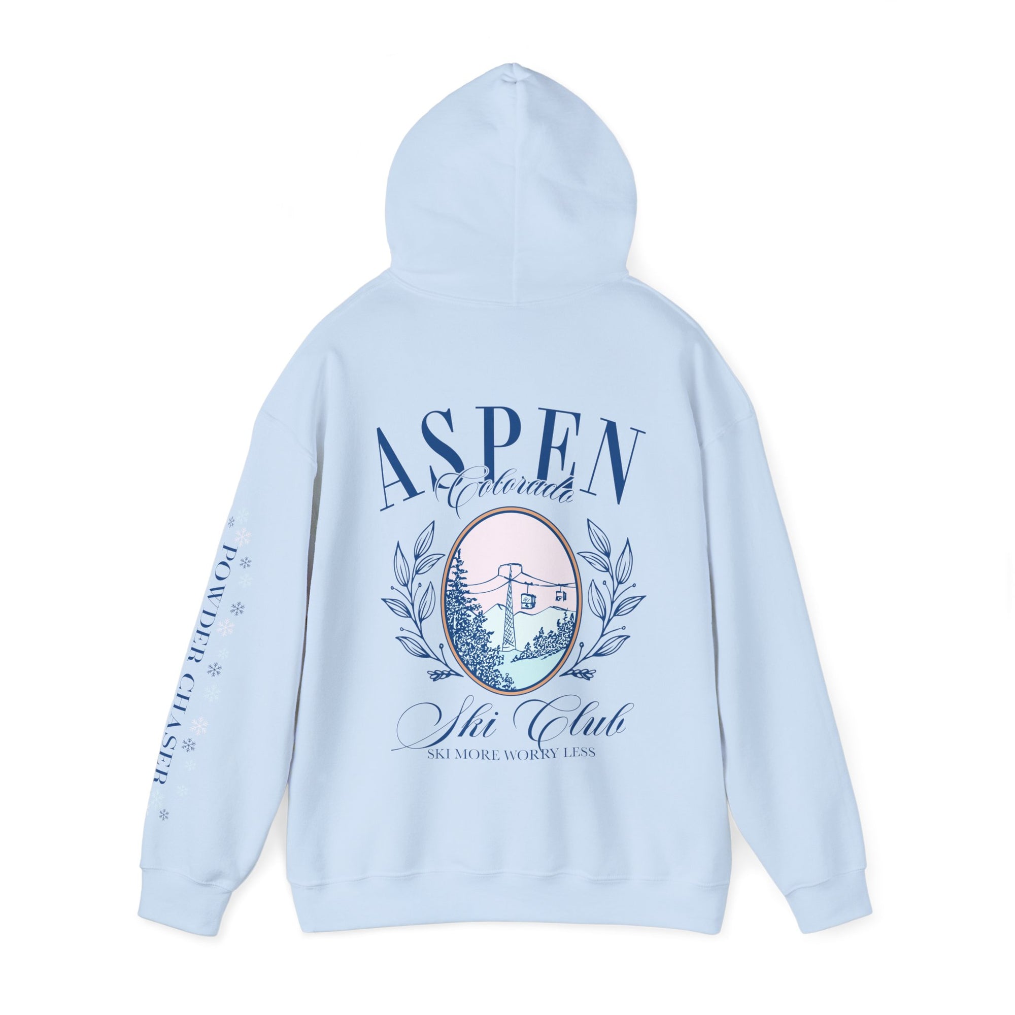 Aspen Colorado Ski Club Hoodie Sweatshirt: Cozy Vibes for the Slopes