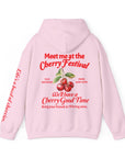 Cherry Festival Hoodie Sweatshirt, Women's,  Sweet, Cozy, and Cute