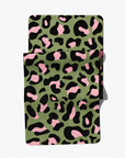 SOUL Printed Yoga Mat - Leopard Grn/Pink