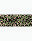 SOUL Printed Yoga Mat - Leopard Grn/Pink